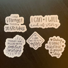 Load image into Gallery viewer, Positivity Sticker Set 3