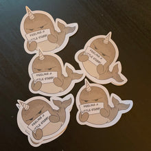 Load image into Gallery viewer, Feeling a little stabby sticker