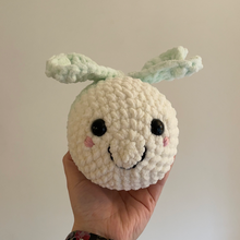 Load image into Gallery viewer, Pastel Handcrafted Crochet Bee