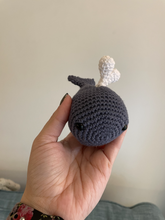 Load image into Gallery viewer, Handcrafted Crochet Whale
