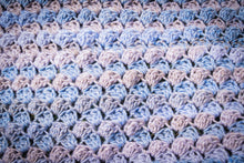 Load image into Gallery viewer, Coastal Colours Crochet Blanket
