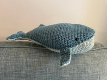 Load image into Gallery viewer, Handcrafted Crochet Humpback Whale
