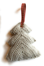 Load image into Gallery viewer, Christmas Tree Handmade Crochet Decoration
