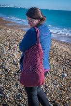 Load image into Gallery viewer, Crochet Market Bag Handmade
