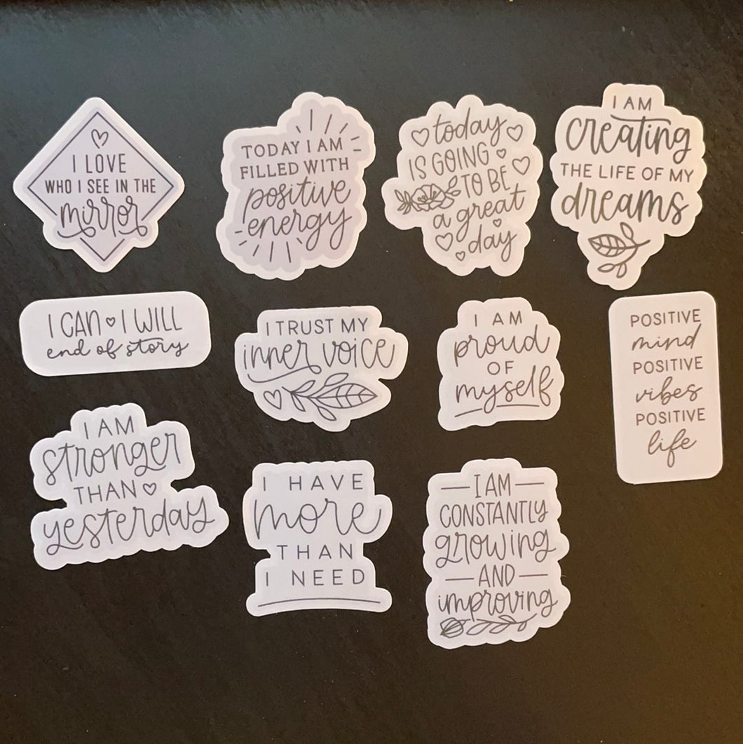 Positivity Sticker Set 2