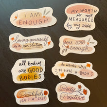 Load image into Gallery viewer, Self Love Sticker Set
