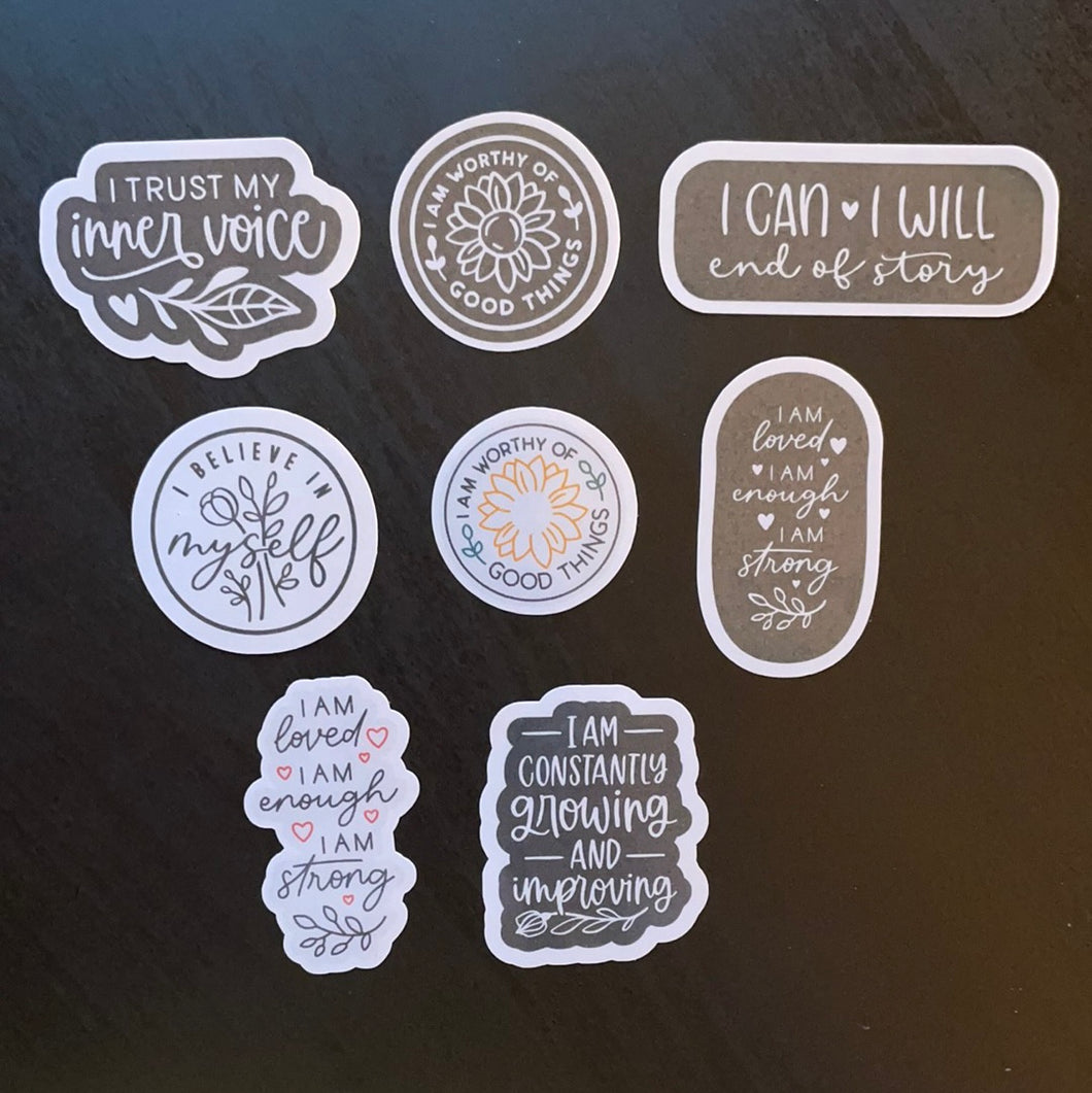 Positivity Sticker Set 4